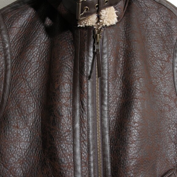 Free People We The Free Bad Habits Cozy Waistcoat Vest Crackle Brown Full Zip - Picture 6 of 14